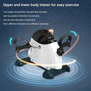 Mini vélo d'exercice pliable avec affichage LCD - Machine d'entraînement des bras et des jambes, pédalier ajustable pour maison et bureau