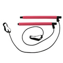 Portable Yoga Pilates Bar Stick with Resistance Band,Pull Rope,Home Gym Yoga Bar,Fitness Stretching Sports Bodybuilding
