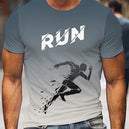 T-shirt de sport homme été à motifs pour un look tendance - vêtements d'entraînement unisexe, manches courtes et confortable - Mondial sport