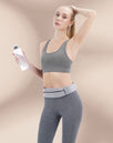 Ceinture de course avec gourde pour femmes et hommes | Sac banane sportif avec étui pour téléphone pour jogging et gym - Mondial sport