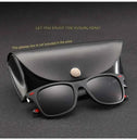 Lunettes de vision nocturne polarisées pour hommes - Lunettes de sport, conduit de jour et de nuit