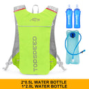 Sac à dos ultraléger de trail running 5L avec réservoir d'hydratation pour hommes, gilet de jogging respirant, sac de marathon et bague à eau 500ML - Mondial sport