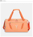 Sac de sport femme étanche pour la gym avec poche à chaussures - Sac de voyage fitness polyvalent, idéal pour la natation et l'entraînement
