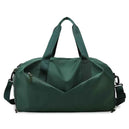 Sac de sport femme avec compartiment chaussures, sac de yoga imperméable et sac à dos de natation humide/sèche, tote de fitness pour voyage