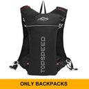 Sac à dos ultraléger de trail running 5L avec réservoir d'hydratation pour hommes, gilet de jogging respirant, sac de marathon et bague à eau 500ML - Mondial sport