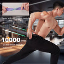 Résistance band fitness 5-120lbs pour entraînement de boxe, agilité et yoga – Équipement de gym à domicile, accessoires de Pilates - Mondial sport