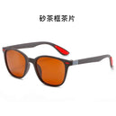 Lunettes de vision nocturne polarisées pour hommes - Lunettes de sport, conduit de jour et de nuit