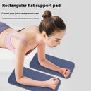 Tapis de yoga épaissi avec aide pour roue abdominale, pads pour coudes et genoux, accessoires de gym pour Pilates et gymnastique - Mondial sport
