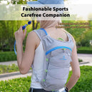 Gilet d'hydratation respirant NEWBOLER pour trail, course, vélo, marathon et escalade - Sac léger et confortable