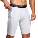 Shorts de compression homme 2025 pour entraînement, course et fitness – Leggings, pantalons courts et vêtements de sport - Mondial sport