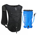 Sac à dos de trail léger 10L avec gilet d'hydratation ultra léger et poche à eau de 2L pour randonnée, cyclisme et marathon - Mondial sport