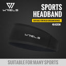 Bandes de tête sport WRELS pour homme et femme - Bandeau absorbant pour le fitness, le tennis, le jogging et le basketball - Mondial sport