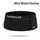 Ceinture de sport élastique NEWBOLER pour la course, le triathlon, le cyclisme et l'alpinisme - Sac pour téléphone et dossard - Mondial sport