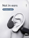 Écouteurs Bluetooth étanches à conduction osseuse sans fil IPX8 avec microphone et 32G RAM Mp3 pour Shokz Open