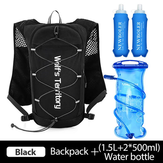 Sac à dos de course ultraléger NEWBOLER pour trail, marathon et hydratation - Mondial sport