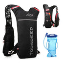 Sac à dos de course ultra-léger 5L pour homme et femme – Sac de course, vélo et marathon avec système d’hydratation