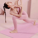 Tapis de yoga anti-dérapant 4MM - Matelas de sport, fitness et pilates, équipement de gym et gymnastique