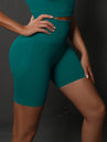 Shorts de yoga pour femmes - Shorts de sport sans couture, taille haute, pour le fitness et le cyclisme
