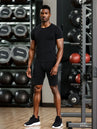 Shorts de sport pour hommes en tissu à séchage rapide pour jogging et fitness - Mondial sport