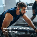Écouteurs Bluetooth étanches à conduction osseuse sans fil IPX8 avec microphone et 32G RAM Mp3 pour Shokz Open