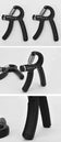 Gripper de réhabilitation musculaire R Shape avec réglage professionnel pour renforcer la force du poignet, des bras et des doigts