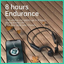 Écouteurs Bluetooth étanches à conduction osseuse sans fil IPX8 avec microphone et 32G RAM Mp3 pour Shokz Open