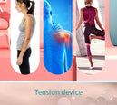 8-word pull-up device, female hunchback, back opening, elastic band, home yoga, back beauty, weight loss, fitness, elastic rope