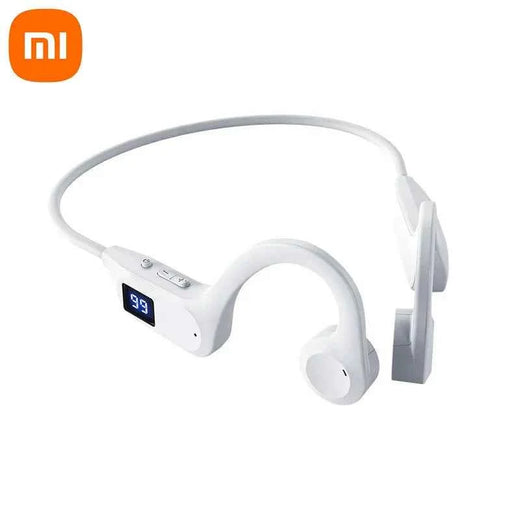 Écouteurs sans fil Xiaomi X7 à conduction osseuse, compatibles Bluetooth, idéaux pour le sport et la natation, avec micro mains-libres.