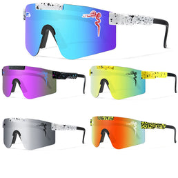 Lunettes de sport UV400 pour hommes et femmes, lunettes de vélo anti-vent et solaires, plusieurs couleurs disponibles - Mondial sport