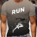T-shirt de sport homme été à motifs pour un look tendance - vêtements d'entraînement unisexe, manches courtes et confortable - Mondial sport