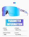 Lunettes de vélo photochromiques UV400 SCVCN pour hommes et femmes - Lunettes de luxe pour VTT, pêche, golf et conduite 2024 - Mondial sport