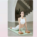 Tapis de yoga non glissant pour fitness à domicile - Tapis de sport avec guide anti-dérapant