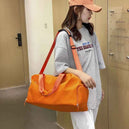 Sac de sport femme avec compartiment chaussures, sac de yoga imperméable et sac à dos de natation humide/sèche, tote de fitness pour voyage