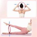 Cercle de Pilates pour tonification des cuisses, abdominaux et jambes en entraînement de résistance