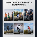 Écouteurs Xiaomi Mijia à conduction osseuse sans fil Bluetooth pour sport et course avec microphone mains libres - Mondial sport