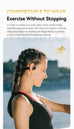 Casque audio conduction osseuse étanche Bluetooth 5.4 sans fil pour la natation et le sport avec lecteur MP3 32 Go IPX8
